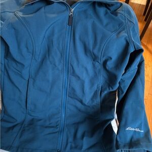 Eddie Bauer Women’s Fleece-Lined Softshell Jacket – Size L